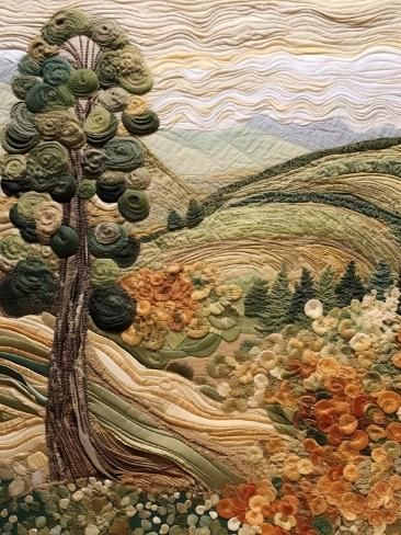 Woven tapestry art