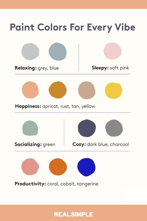 Productive Color Palette, Home Office Ideas Colorful, Fun Paint Colors For Home, Eclectic Paint Colors, Study Room Color Ideas, Home Office Color Ideas, Office Paint Ideas, Warm Vs Cool Colors, Cool Color Combinations