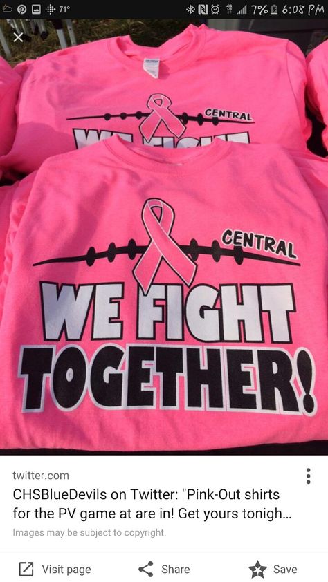 Pink Out Tshirts Ideas, Pink Out Shirts Cheerleading, School Pink Out Shirts, Pink Out Football Game Shirts, Pink Out Tshirt Designs, Pink Out Cheer Shirts, Pink Out Shirt Ideas, Pink Out Shirts Football, Pink Out Ideas