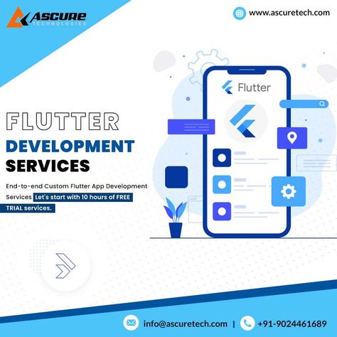 Looking for a Flutter Mobile App Development Company 🤔……. . . Ascuretech offers all the solutions you need on one platform and gives a range of Flutter app development services to help clients around the globe. For more enquiries contact us: ☎️ +91-9024461689 📧 info@ascuretech.com 🌐 https://bit.ly/3JcLyyq #ascuretech #flutter #flutterdeveloper #hireflutterdeveloper #flutterdevelopment #flutterdevelopmentservice #flutterapp #MobileApp #mobileappdevelopment #webdevelopment Flutter App, App Development Services, Design Master, Mobile App Development Companies, App Development Companies, Mobile App Development, App Development, Social Media Post, Web Development