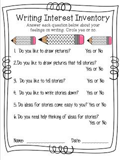 Interest Inventory...... FREEBIEby Curious Firsties Interest Inventory Elementary, Reading Interest Inventory, Student Interest Inventory, Reading Inventory, Student Interest Survey, Interest Inventory, Interest Survey, First Grade Curriculum, 2nd Grade Writing