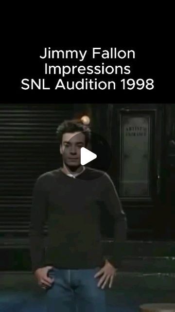 Sit N Lift on Instagram: "Jimmy Fallon SNL Audition 1998 #impressions #foryou #jimmyfallon #adamsandler #seinfeld #snl" Jimmy Fallon Snl, Jimmy Fallon Funny, Snl Funny, Adam Sandler, Seinfeld, Jimmy Fallon, Snl, Funny, On Instagram