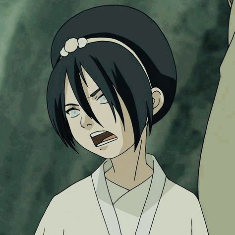 Toph Beifong Hair Down, Toph Icons, Toph Avatar, Avatar Pfp, Toph Beifong, Drawing Cartoon, Hair Down, Avatar The Last Airbender, The Last Airbender