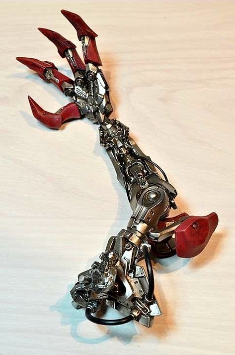 Robotic Prosthetics, Cybernetic Arm, Robot Hand, Mechanical Arm, Robot Parts, Metal Arm, Arte Robot, Robot Design, Robots Concept