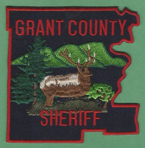 Grant county Sheriff OR Grant County, Police Patches, Military Police, Law Enforcement, Buy 1, Firefighter, Oregon, Comic Book Cover, For Sale