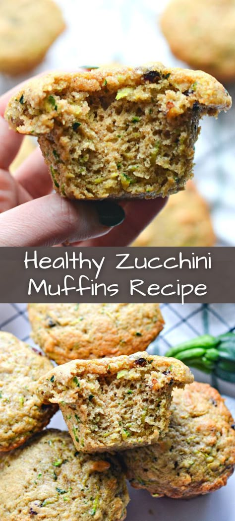 This is one of the best zucchini muffin recipes I’ve ever made! These large muffins are moist and very flavorful. They are Packed with zucchini, dried cranberries, walnuts, and spices. Healthy Zucchini Muffins, Large Muffins, Zucchini Bread Muffins, Zucchini Muffin, Zucchini Muffins Healthy, Zucchini Muffin Recipes, Best Zucchini, Healthy Zucchini, Healthy Muffin Recipes