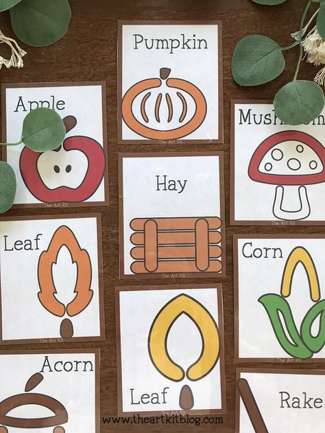 Abc Fall Activities Preschool, Fall Quiet Time Activities, Pumpkin Playdough Mats Free, Fall Playdough Mats Free, Leaf Playdough Mats, Fall Playdough Mats Free Printables, Fall Play Doh Mats, Playdoh Mats Printable Free Fall, Pumpkin Playdough Mats