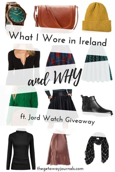 What I Wore In Ireland and Why Ireland Fashion, Red Plaid Scarf, Winter Travel Outfit, Outfit For Travel, Fashion Journals, Grey Turtleneck, Fall Capsule Wardrobe, Planning A Trip, Minimalist Wardrobe