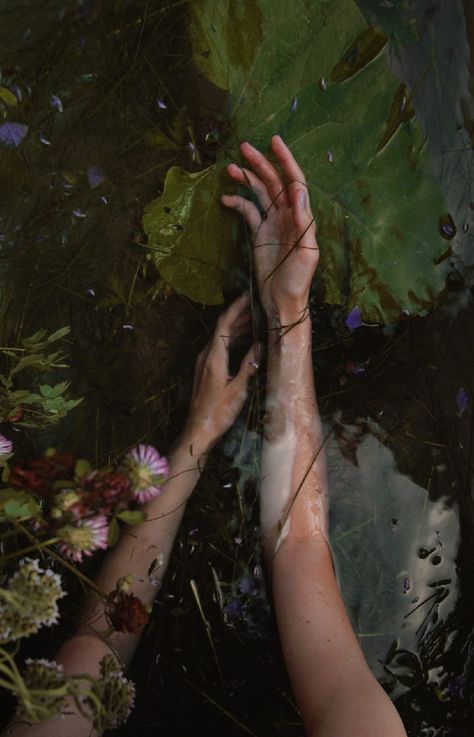 Green Witch Aesthetic, Morgana Le Fay, Nature Witch, Water Witch, Nature Goddess, Water Nymphs, Studio Photography Poses, Mermaid Aesthetic, Moon Photography