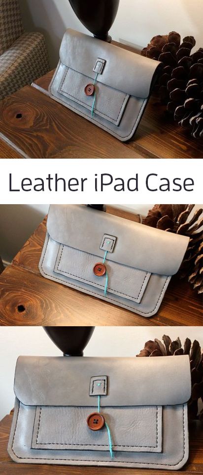 Diy Leather Ipad Case, Ipad Case Ideas, Upcycled Leather Jacket, Creative Things To Make, Leather Handbag Patterns, Leather Craft Ideas, Sewing Projects Ideas, Tote Bag Ideas, Leather Working Tools