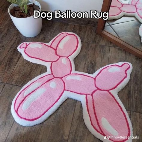 Fun Carpet Ideas, Cute Aesthetic Rugs, Cool Bedroom Rugs, Rug Tufting Design Ideas, Tufting Rugs Ideas Cute, Cute Rug Ideas, Cute Rug Tufting Ideas, Tufted Rug Art, Hand Tufted Rugs Design