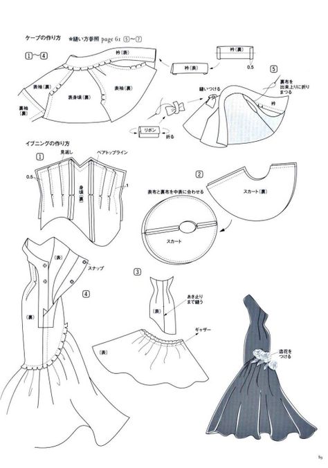 Margarita Evening Dress Pattern - Page 4 of 4 Evening Dress Patterns, Barbie Dress Pattern, Barbie Sewing Patterns, Barbie Clothes Patterns, Doll Dress Patterns, Barbie Patterns, Easy To Sew, فستان سهرة, Sewing Dolls