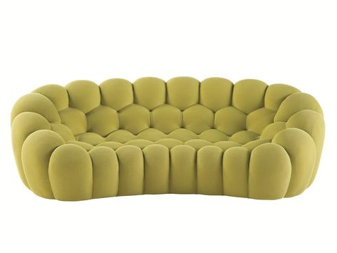 Download the catalogue and request prices of Bubble | 3 seater sofa By roche bobois, fabric sofa design Sacha Lakic, bubble Collection Roche Bobois Sofa, Bubble Sofa, Bubble Collection, Fabric Sofa Design, Modern Scandinavian Interior, Unique Sofas, Roche Bobois, Solid Wood Bed, Curved Sofa