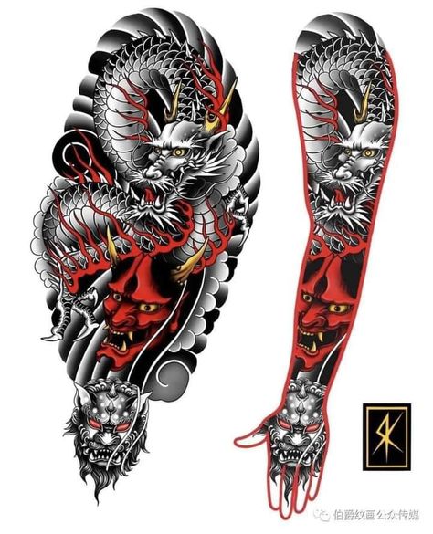 Samurai Drawings, Tattoos Arms, Irezumi Sleeve, Yakuza Style Tattoo, Japanese Hand Tattoos, Samurai Tattoo Sleeve, Japanese Leg Tattoo, Gate Keeper, Tato Tradisional