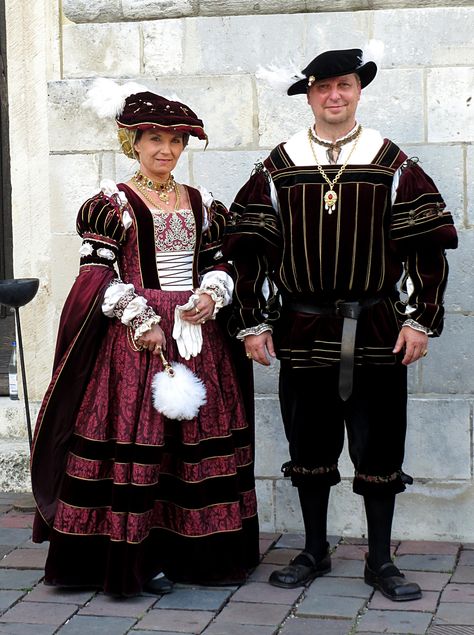 Cranach Dress, 16 Century Fashion, Costume Room, History Aesthetic, Ren Faire Costume, Germany Fashion, Fashion Timeline, Court Dresses, German Fashion