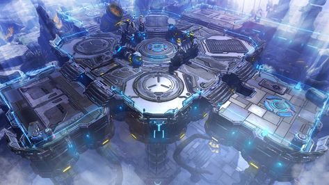 ArtStation - battle arena, Valeriy Makaryuk Oc Series, Battle City, Game Arena, Battle Arena, Game Environment, Futuristic City, Fantasy Landscape, Sci-fi Spaceship, Entertainment