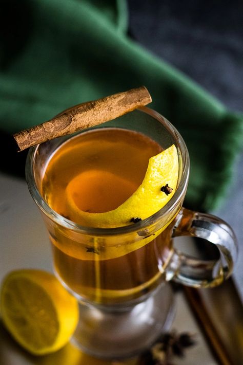 Easy Hot Toddy Warms All Your Toes - Cocktail Contessa Sore Throat Recipes, Hot Toddy Recipe, For Sore Throat, Toddy Recipe, Hot Toddies Recipe, Recipes Drinks, Whiskey Cocktail, Polar Vortex, Hot Toddy