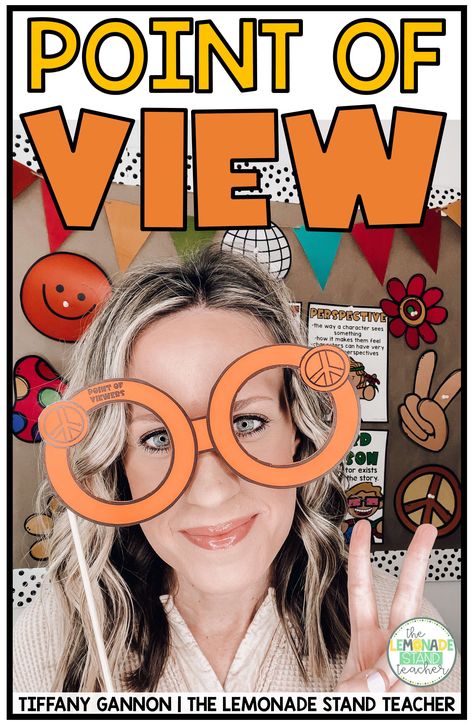 Anchor Chart Point Of View, Author Point Of View Anchor Chart, Fun Point Of View Activities, Pov Anchor Chart 3rd Grade, Point Of View Anchor Chart 1st, Authors Claim Anchor Chart 3rd Grade, Point Of View Read Alouds, Point Of View Mentor Texts, Imagery Activities 3rd Grade