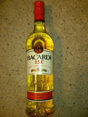 Bacardi 151 rum.. Bacardi 151, Bacardi, Macallan Whiskey Bottle, Whiskey Bottle, Whiskey, Rum, Drinks