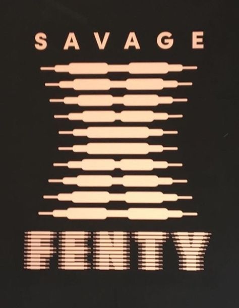 Rihanna Savage X Fenty Logo Fenty Logo, Rihanna Savage, Savage Logo, Fenty Savage, Fenty Rihanna, Clermont Twins, Savage Fenty, Woman Singing, Goal Board