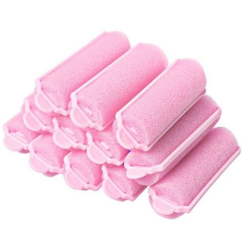 12 Pieces Foam Hair Roller, Color Scissor Soft Pink Sponge Hair Curlers Bouncy Curls Style Tools Accessories Pink *** We do hope you love the image. (This is our affiliate link) #hairrollers Sponge Curlers, Sponge Hair Rollers, Foam Rollers Hair, Sponge Rollers, Heatless Hair Curlers, Hair Roller, Accessories Pink, Beautiful Curly Hair, Heatless Hairstyles