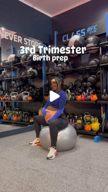 Lorena Lucia Legler on Instagram: "Birth prep in your 3rd trimester 🤰 I do these exercises a few times a week and help baby in the right position 👶🏼  Tag a mama that needs these birth prep exercises 🤰  #birthprep #thirdtrimester #birthball #pregnancyexercise #mumtobe #pregnancybirthprep" Prenatal Stretches 3rd Trimester, 3rd Trimester Workout, Pregnancy Workout 3rd Trimester, Birth Ball Exercises, Exercises For Third Trimester, Third Trimester Core Exercises, Stretches For Labor Third Trimester, Labor Workout Third Trimester, Pregnancy Ball Exercises Third Trimester