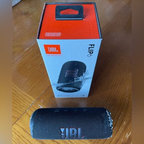 Brand new JBL Flip 6 bluetooth speaker. Jbl Flip 6, My Puppy, Jbl Speaker, Bluetooth Speaker, Speaker, Sound, Brand New, Collage, Pins