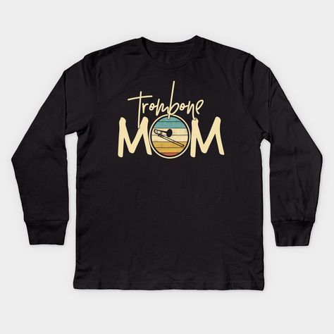 Do you love Marching Band? If so, this is perfect for you. This cool funny Trombone design is ideal gift for Mom and Auntie. Perfect gift for Christmas, Birthdays, Mothers day, or any occasions. -- Choose from our vast selection of kids Long Sleeve T-Shirts to match anything from your child's favorite design to unique, funny designs to make the perfect custom graphic Youth Long Sleeve T-Shirt. Customize to the color they love! For boys and girls. Band Mom Shirts Ideas Percussion, Marching Band Section Shirts, Marching Band Aesthetic Trombone, Band Mom Shirts Ideas Trombone, Trombone Shirt, Marching Band Humor, Band Camp, Band Kid, Tank Top Hoodie