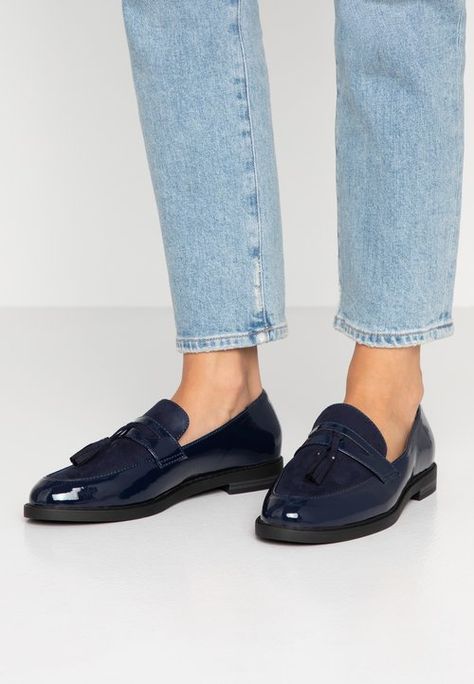 Women’s Shoes, Fashion & Accessories | Zalando UK 10 Item Wardrobe, Blue Loafers, Loafers Women, Loafers For Women, Slip Ons, Loafers Men, Bleu Marine, Dress Shoes Men, Oxford Shoes