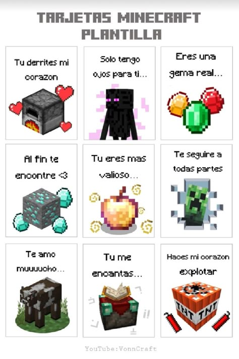 Plantilla, Minecraft, manualidades de Minecraft, son diseños originales de tarjetas para regalar, novio gamer, imprimir plantilla Minecraft Gifts For Boyfriend, Minecraft Diy Gifts, Minecraft Gift Ideas For Boyfriend, Ideas Para Hacer, Minecraft Gift Ideas, Ideas Para Regalo, Ideas Para Minecraft, Minecraft Gifts, Regalos Ideas