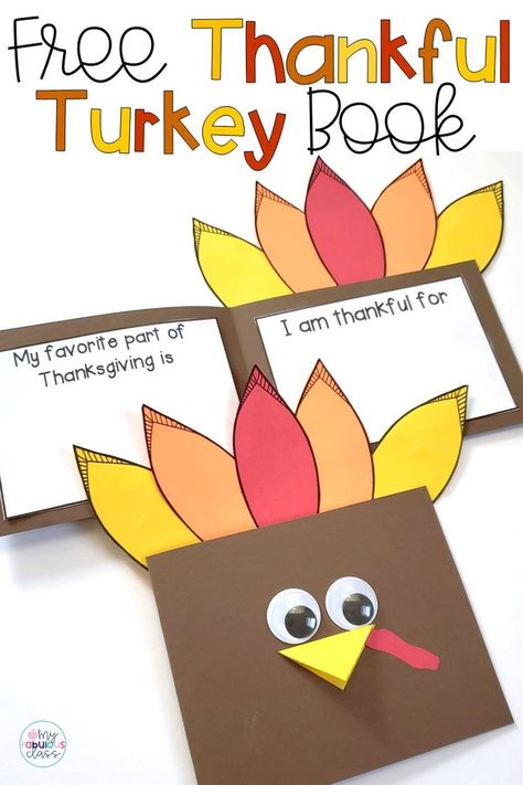 Your kids will enjoy learning about Gradtitude with this Free Greatful Thanksgving book. Students can write or draw about what they are thankful for after they make this adorable craft.Kindergarten thanksgiving activities. Free turkey craft. thanksgivign turkey book. Free thankful book. Kindergarten thanksgiving activities. kindergarten activities. Thanksgiving Lesson For Kindergarten, Kindergarten Thankful Craft, Thankful Activities For Kindergarten, Thankful Craft Kindergarten, Turkey Books Preschool, Thanks Giving Crafts For Kids Classroom, Thanksgiving 1st Grade Crafts, Thankful Books For Preschool, Thanksgiving Presents For Parents