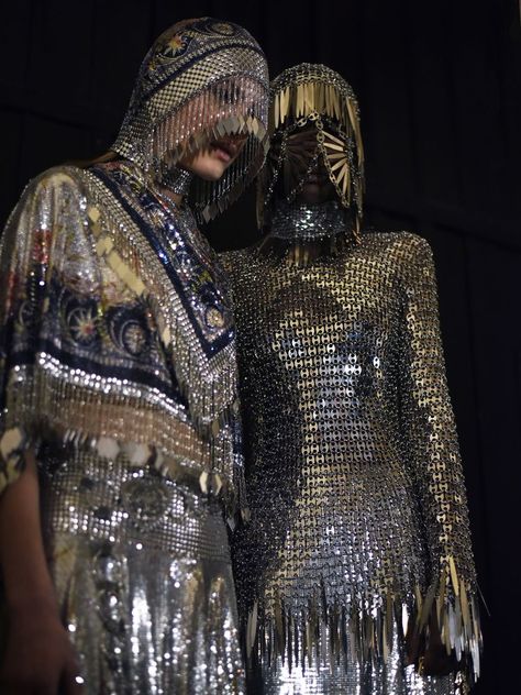 Trend Board, Metal Dress, Medieval Fashion, Royal Palace, Paco Rabanne, Fantasy Fashion, Emilio Pucci, Costume Design, Couture Fashion