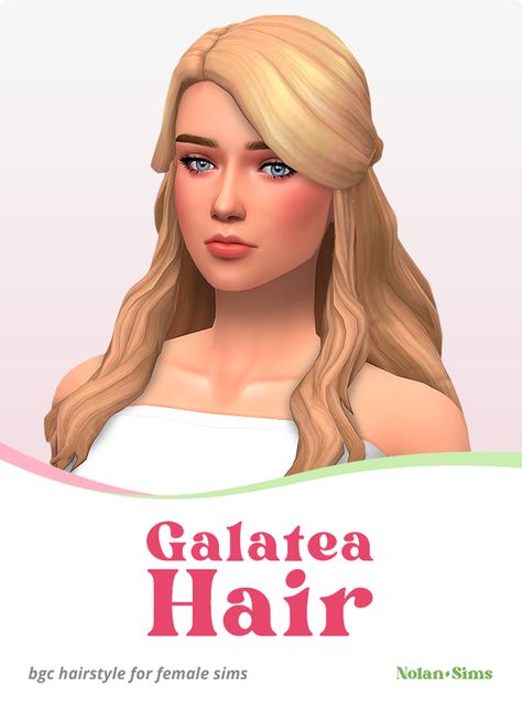 Aurora Hair, Sims 4 Decades Challenge, The Sims 4 Skin, The Sims 4 Packs, Sims 4 Mm Cc, Sims 4 Cc Folder, Sims 4 Mm, Sims Hair, Sims 4 Cas