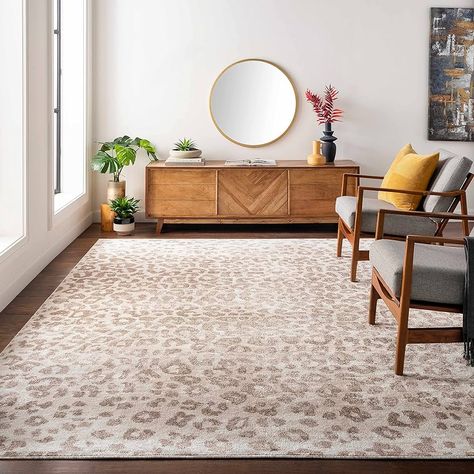 Amazon.com: Hauteloom Pointblank Animal Print Living Room, Bedroom X-Large Area Rug - Pile Height 0.27" - Bohemain Abstract Spotted Farmhouse Rug - Leopard, Dalmatian Carpet - Gray, Brown, Beige - 11'10" x 15' : Baby Leopard Print Carpet, Animal Print Living Room, Dining Room Large, Nursery Area Rug, Farmhouse Area Rugs, Farmhouse Rug, Earth Design, Area Rug For Living Room, Large Dining Room