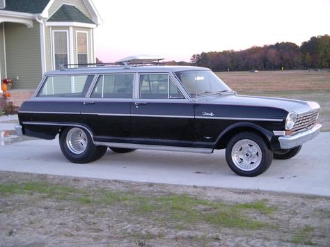 Chevy Nova Wagon, Station Wagon Cars, Wagons For Sale, Car Station, Wagon Cars, Old Wagons, Sports Wagon, Vintage Muscle Cars, Station Wagons