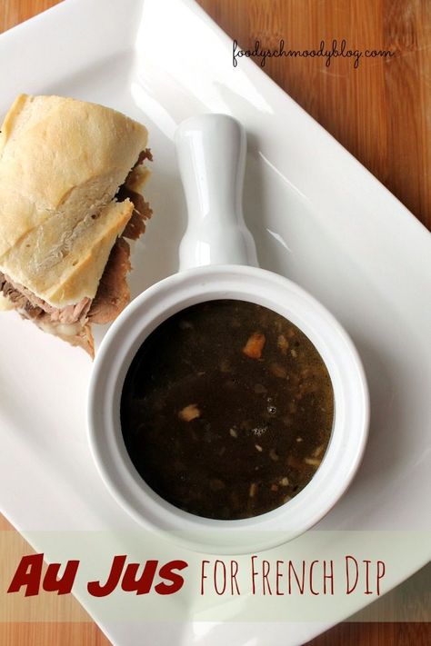 Turkey Gravy Without Drippings, Gravy Without Drippings, Au Jus Recipe, French Dip Sandwiches, Dip Sandwiches, French Dip Sandwich, Turkey Gravy, French Dip, Silky Texture