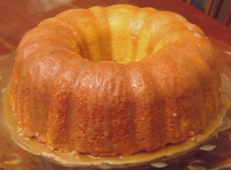 This is the recipe my mother passed down to me many years ago. She lost all her recipes in Katrina, so for her, I will be posting all her recipes. Orange Juice Cake Recipe, Gluten Free Caramel Apples, Bacardi Rum Cake, Orange Juice Cake, Rum Cake Recipe, Boxed Cake Mixes Recipes, Caramel Apple Cake, Sour Cream Pound Cake, Duncan Hines