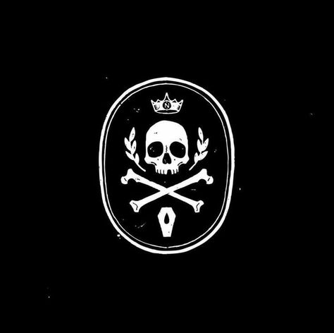 Logo Luxury, Skull Logo, Skull And Crossbones, Skull And Bones, 로고 디자인, Skull Art, Custom Tumblers, Logo Icons, Logo Inspiration