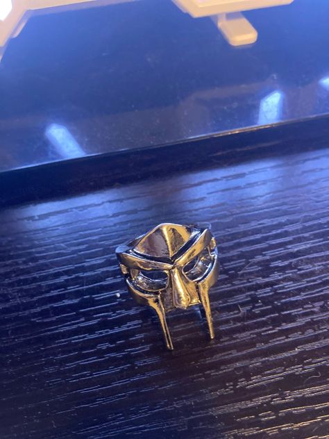 Mf doom ring looks so cool Doom Ring, Mf Doom Ring, Mf Doom, Ford Mustang Gt, Mustang Gt, So Cool, Ford Mustang, Mustang, Gold Rings