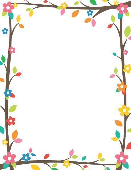 Page Borders Free, Trin For Trin Tegning, Printable Border, Organizator Grafic, Borders Free, Colorful Borders Design, Border Templates, School Frame, Colorful Borders