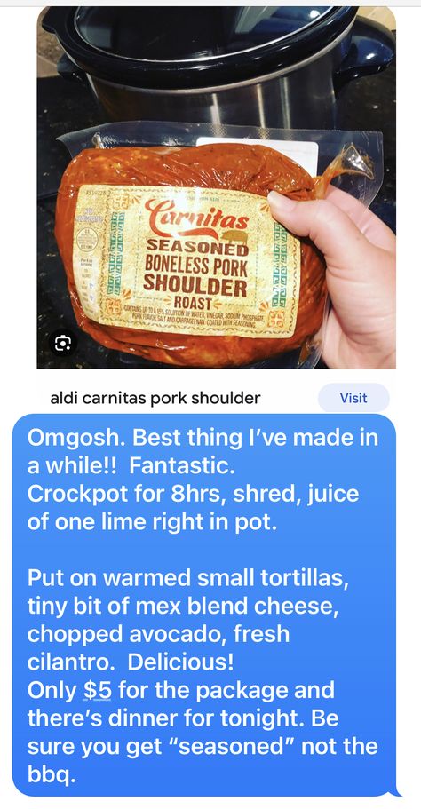 Aldi Carnitas Pork Shoulder, Aldi Carnitas, Carnitas Pork Shoulder, Carnitas Pork, Boneless Pork Shoulder Roast, Shoulder Roast, Boneless Pork Shoulder, Pork Shoulder Roast, Flavored Salts