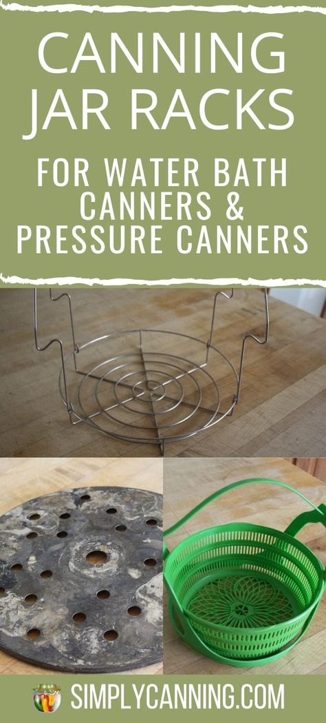 Do you need a canning jar rack when canning? Yes! Here are some ideas for a replacement canning rack. #SimplyCanning #canningrack Diy Canning Rack, Canning Water, How To Clean Aluminum, High Acid Foods, Diy Canning, Canning Tools, Canning Rack, Big Jar, Canning Supplies