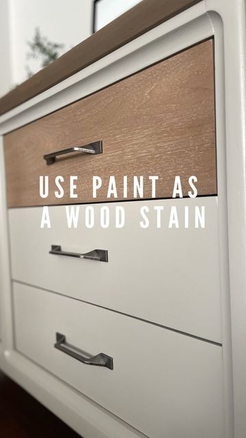 Tan Paint Wash Furniture, Tan Wash Furniture Diy, Tan Wash Cabinets, Paint That Looks Like Stain, How To Tan Wash Furniture, Paint And Stain Combinations, Tan Wash Wood, Fusion Algonquin, Tan Wash Furniture