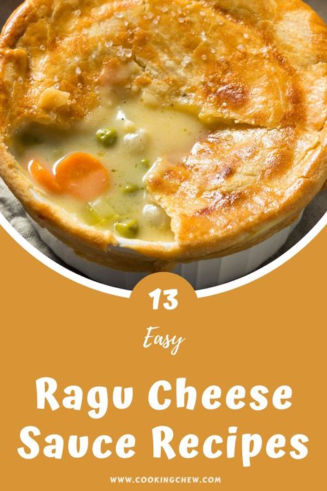 Ragu Double Cheddar Recipes, Ragu Cheese Sauce Recipes, Cheese Sauce Recipes, American Cheese Recipes, Noodle Recipes Homemade, Cheddar Recipes, Cheddar Cheese Sauce, Cheese Sauce Recipe, Easy Meal Ideas