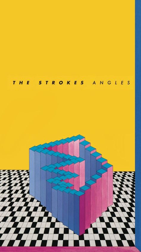 ijhyg The Strokes Lockscreen, The Strokes Wallpaper Iphone, Album Paintings, The Strokes Albums, Skateboard Wallpaper, Albums Covers, Good Phone Backgrounds, Artist Block, Julian Casablancas