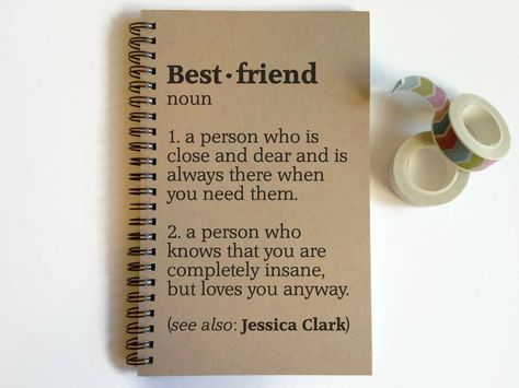 Best Friend Memories, Birthday Presents For Best Friend, Scrapbook For Best Friend, Bff Books, Friend Memories, Sketchbook Scrapbook, Best Friend Definition, Friend Definition, Best Friend Book