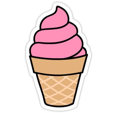 Ice cream Redbubble stickers.Illustration icon. Cool tumblr sticker for laptop and planner. Redbubble sticker. Aesthetic Sticker Cute Sticker Design Ideas, Asethic Stickers, Cute Laptop Stickers Aesthetic, Cute Printable Stickers, Cute Little Stickers, Stickers Drawing, Laptop Stickers Aesthetic, Stickers Illustration, Penanda Buku