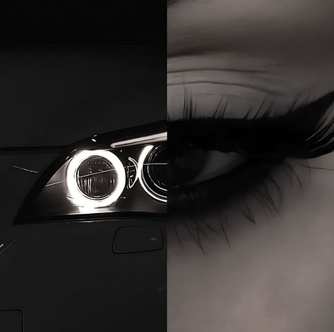 Bmw Art Car Wallpaper, Aesthetic Bmw Wallpaper, Dark Car Wallpaper, Car Aesthetic Bmw, Bmw Aesthetic Wallpaper, Bmw Cars Aesthetic, Bmw Eyes, Bmw Aesthetic, Black Bmw