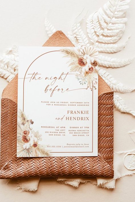 Rehearsal Dinner Invite | The Night Before Invite Taco Bar Party, Rehearsal Dinner Invite, Wedding Rehearsal Dinner Invitations, Grass Wedding, Taco Bar, Bar Party, Rehearsal Dinner Invitations, Dinner Invitations, Wedding Rehearsal Dinner