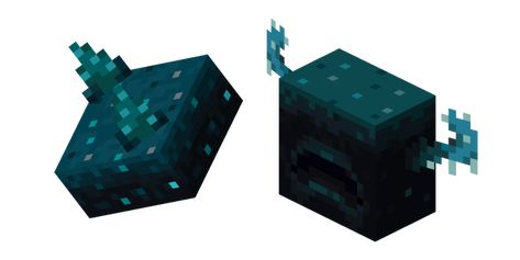 The Warden is a blind, hostile mob that follows the player using a sculk sensor to detect vibrations. The game Minecraft cursor Warden and Sculk Sensor! Sculk Minecraft, Minecraft Warden, Dark Cave, Custom Cursor, The Warden, Chrome Web, The Player, Gaming Computer, Super Hero